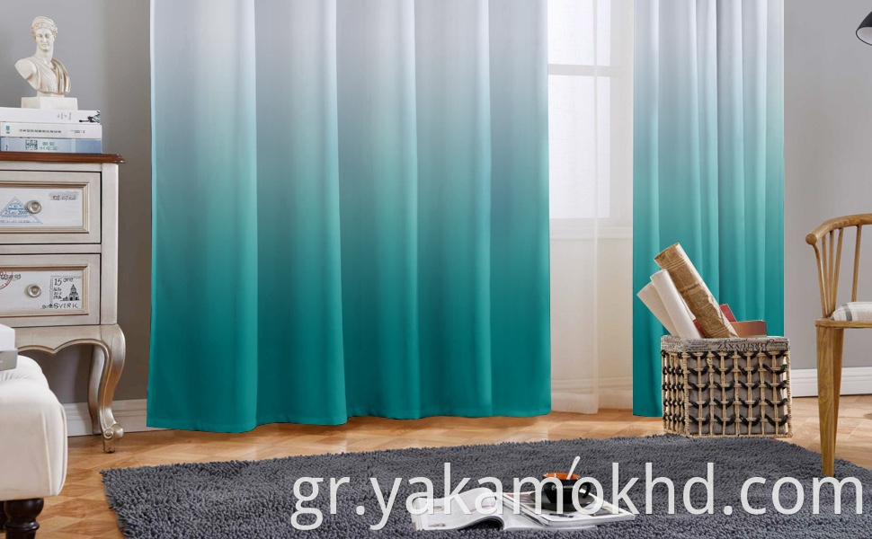 Gradient Color Curtains